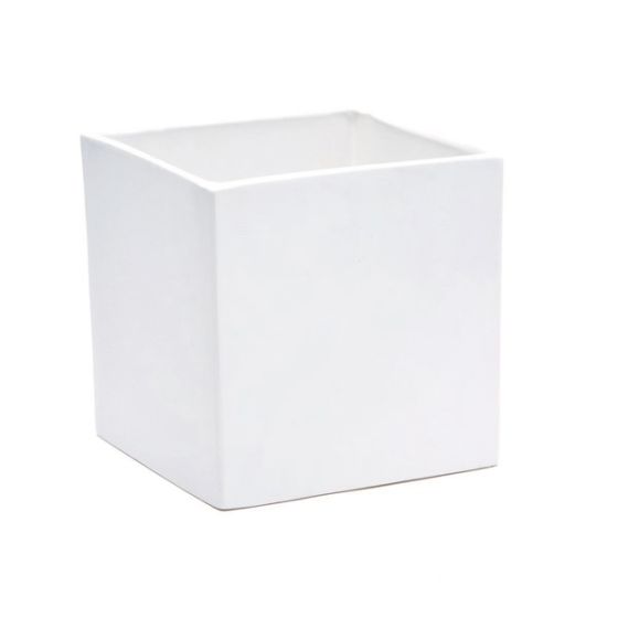 CUBO CERAMICA  BIANCO=63-20