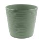 VASO CERAMICA RIGATO VERDE