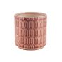 VASO CERAMICA ROSSO SFUMATO