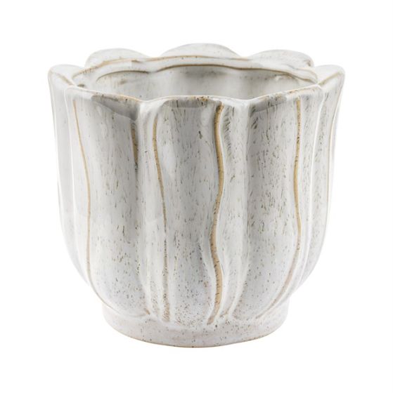 VASO CERAMICA BIANCO