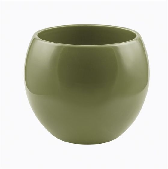 SFERA CERAMICA LISCIA VERDE MILITARE