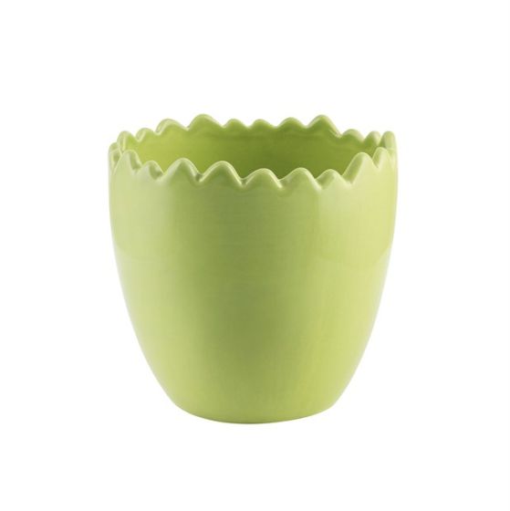 VASO CERAMICA UOVO VERDE PICCOLO