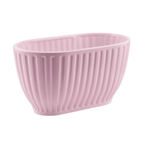 VASO CERAMICA GRANDE ROSA