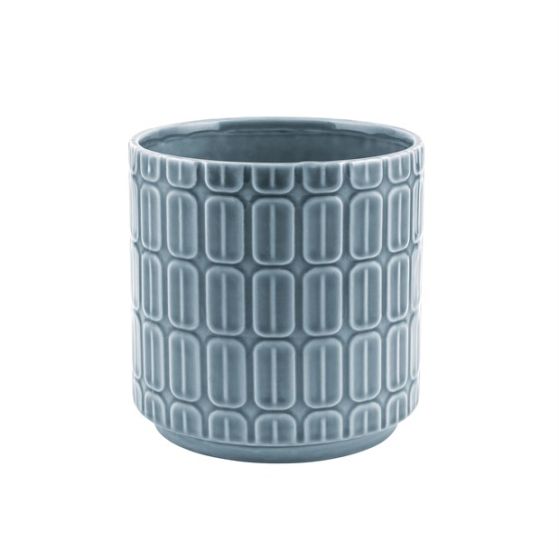 VASO CERAMICA BLU SFUMATO